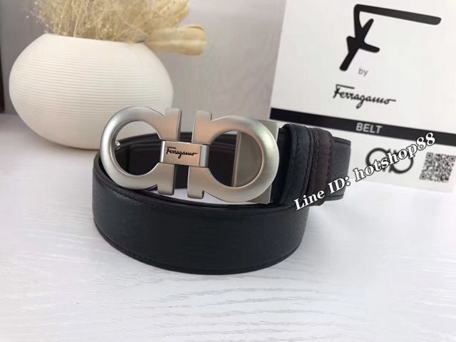 菲拉格慕專櫃款男士皮帶 Ferragamo雙面牛皮爆款腰帶  jjp2225